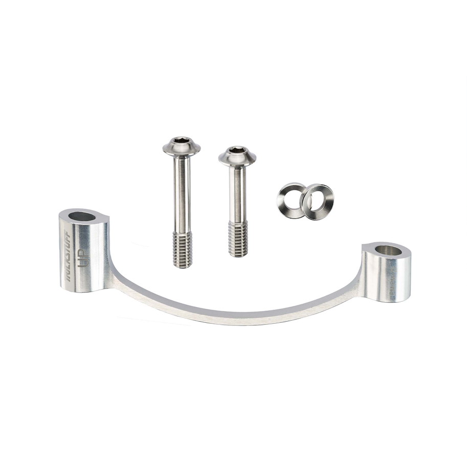 Trickstuff Bremsadapter Postmount PM-PM+23 CNC Titanschrauben