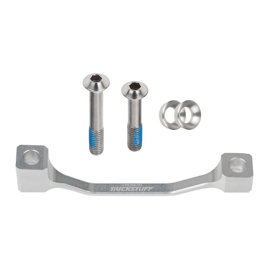 Trickstuff Bremsadapter Postmount mit Titanschrauben
